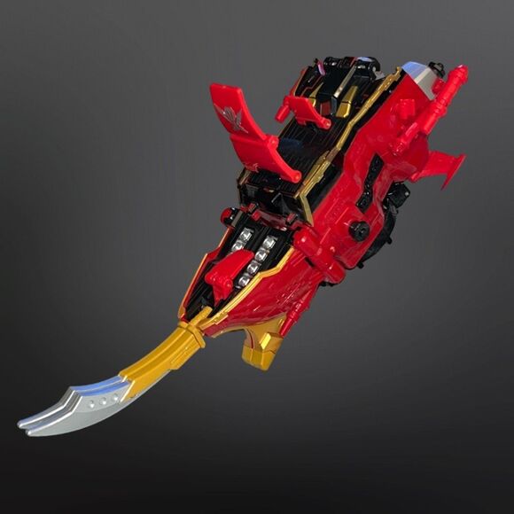 Bandai Power Ranger Kaizoku Sentai Gokaiger DX Gokai-oh Robot Plastic Toy Figure - Picture 3 of 6